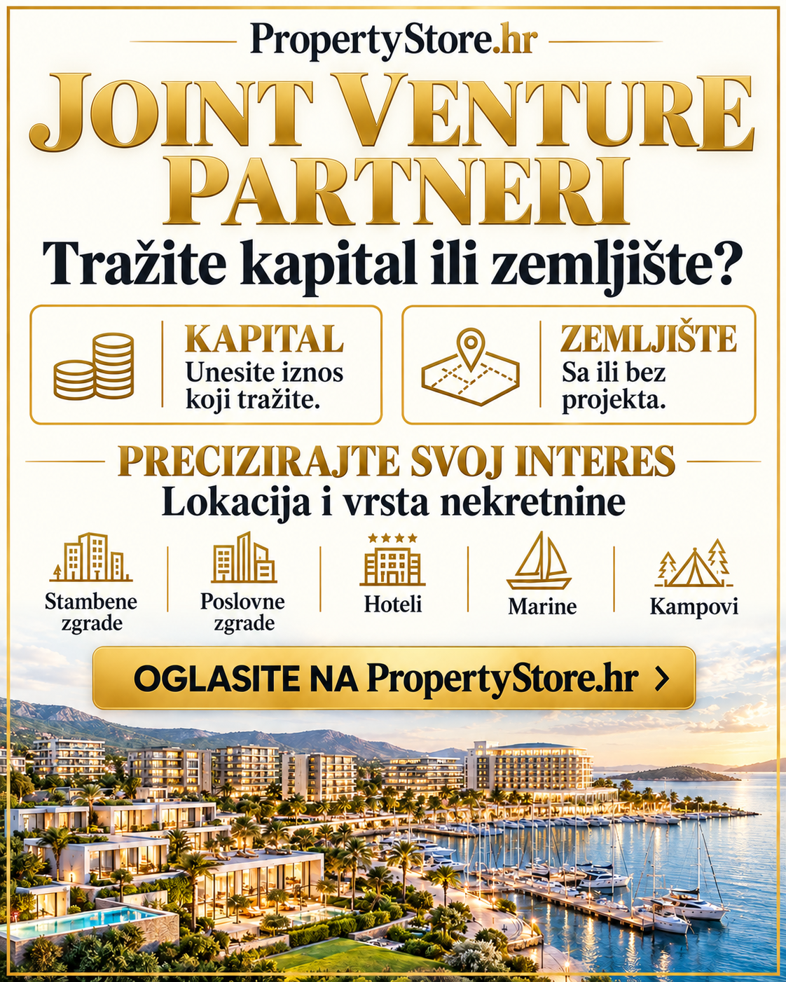 Oglasi Joint Venture partnera